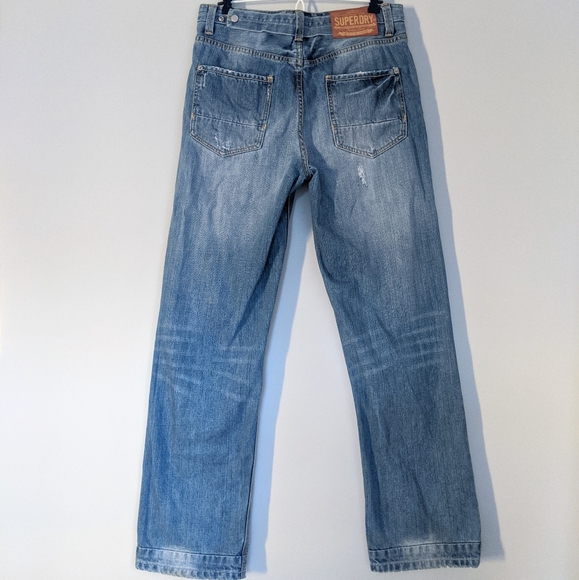 Superdry Black Label Distressed Jeans - Picture 3 of 8